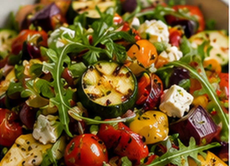 Roasted Vegetable Salad