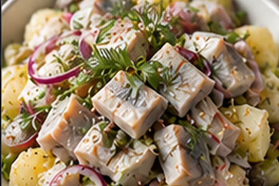 Scandinavian Herring Salad