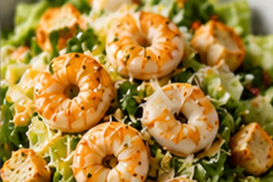 Caesar with Shrimp