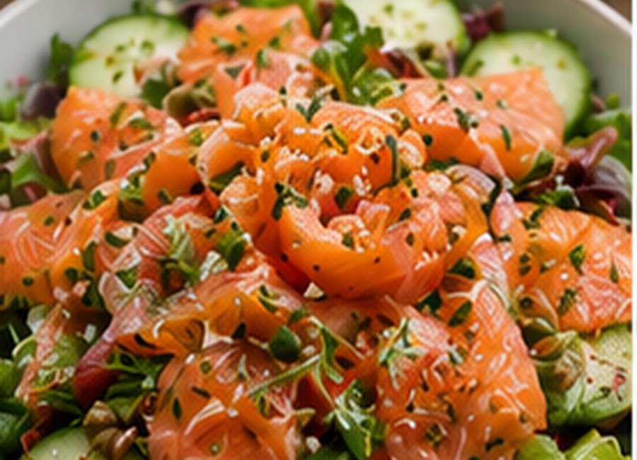 Smoked Salmon Salad