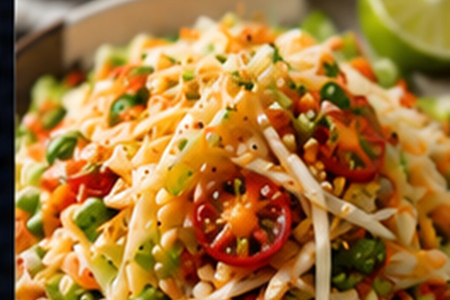 Thai Papaya Salad (Som Tam)