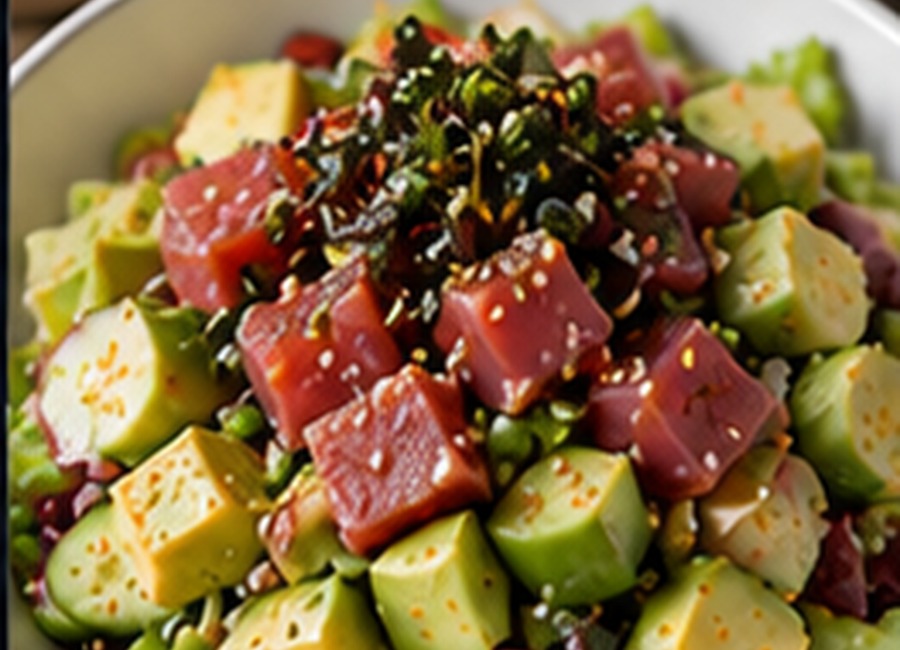 Tuna Poke Salad