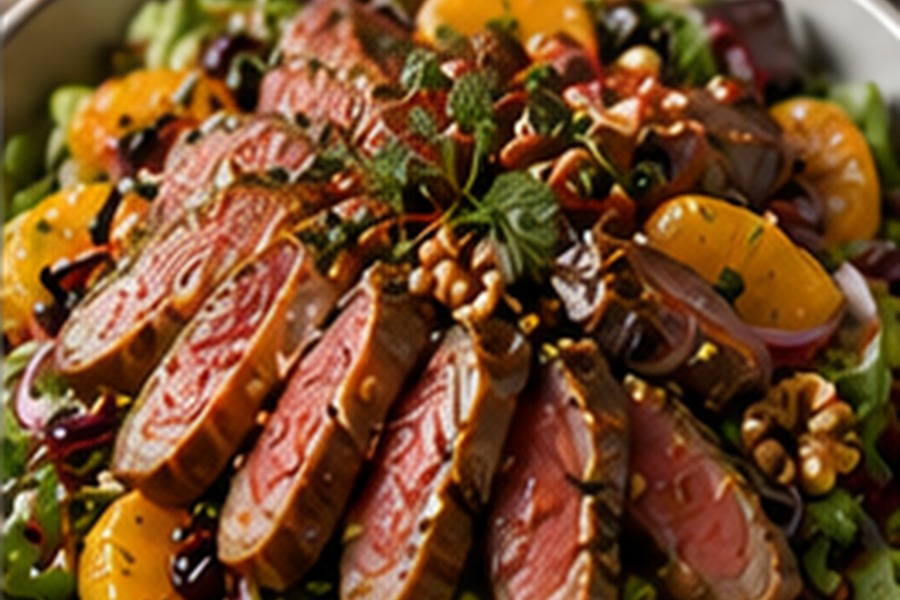 Warm Duck Salad
