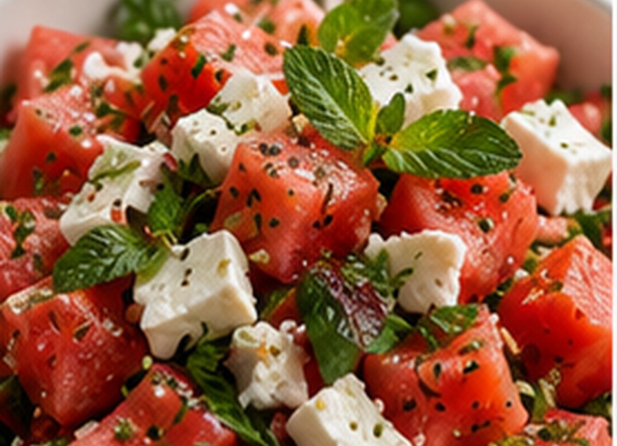 Watermelon Feta Salad