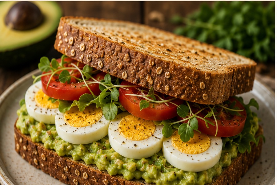 Avocado Egg Sandwich