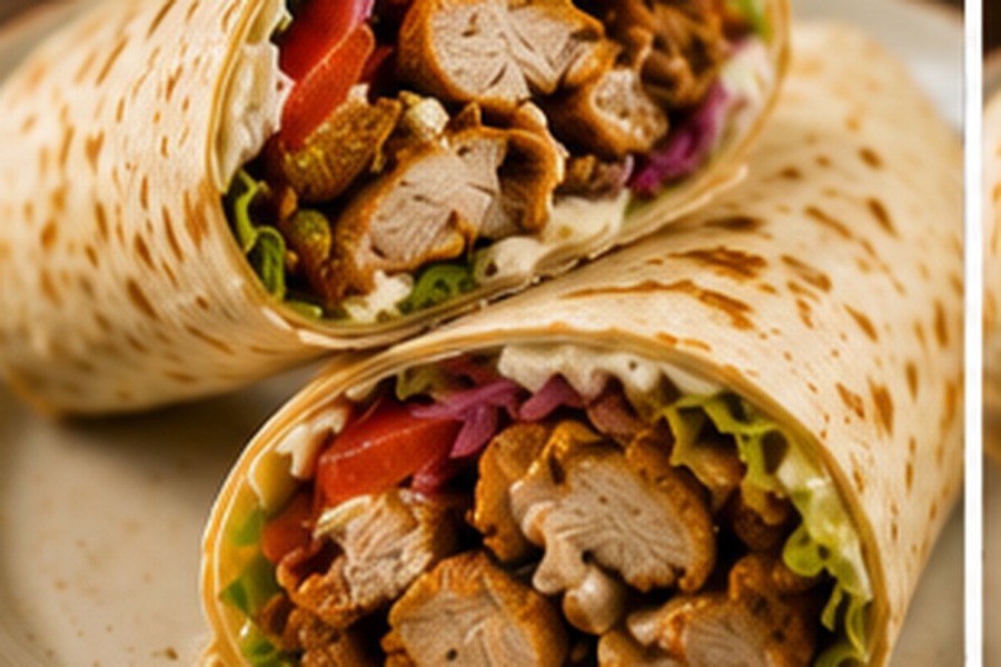Chicken Shawarma Wrap