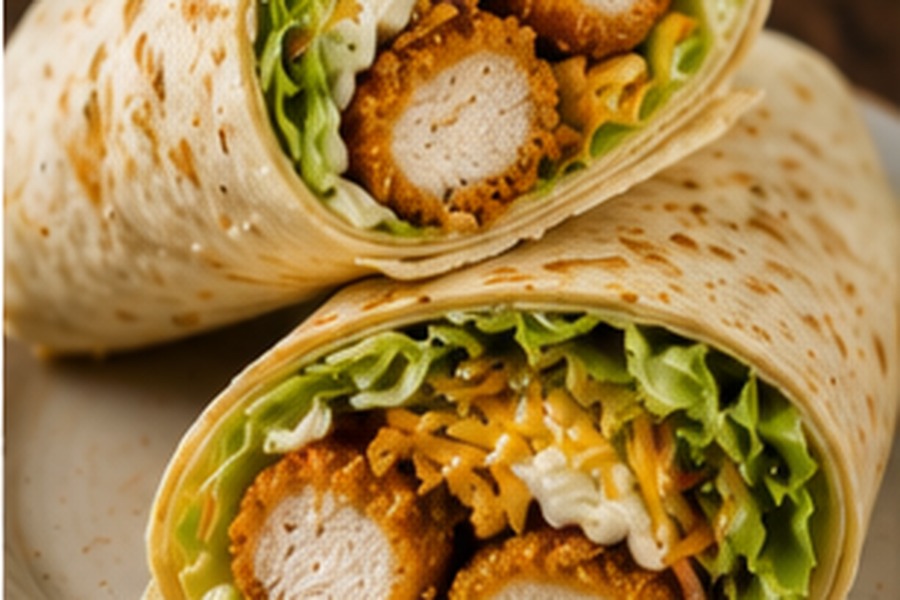 Crispy Chicken Wrap