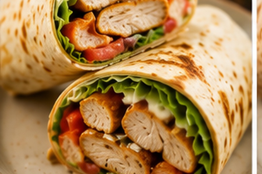 Grilled Chicken Wrap