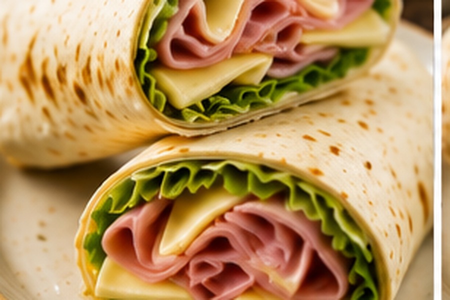 Ham and Cheese Wrap