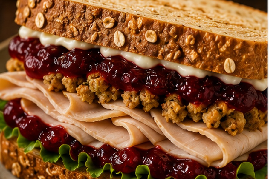 Turkey Cranberry Sandwich