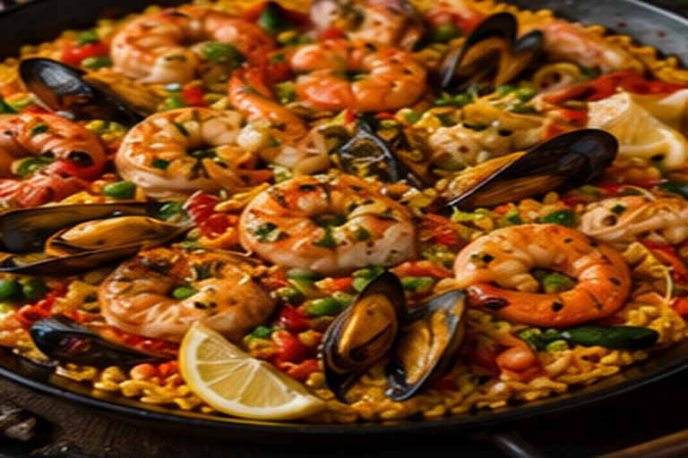 Seafood Paella