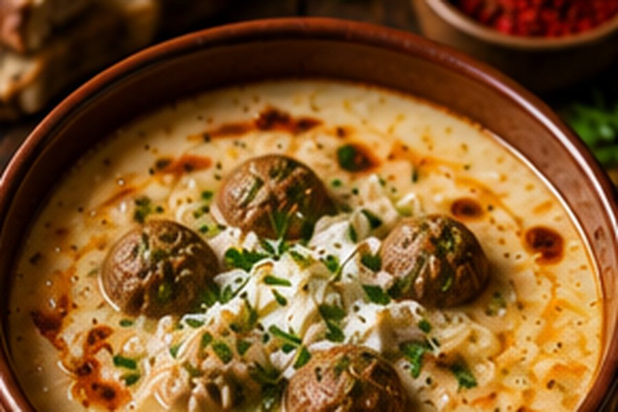 Albanian Lamb Soup