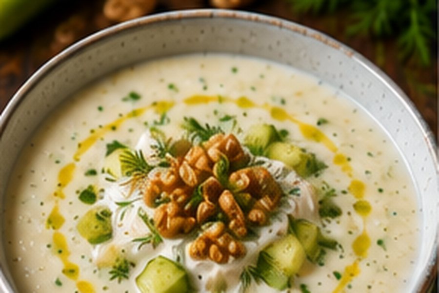 Bulgarian Cold Cucumber Soup