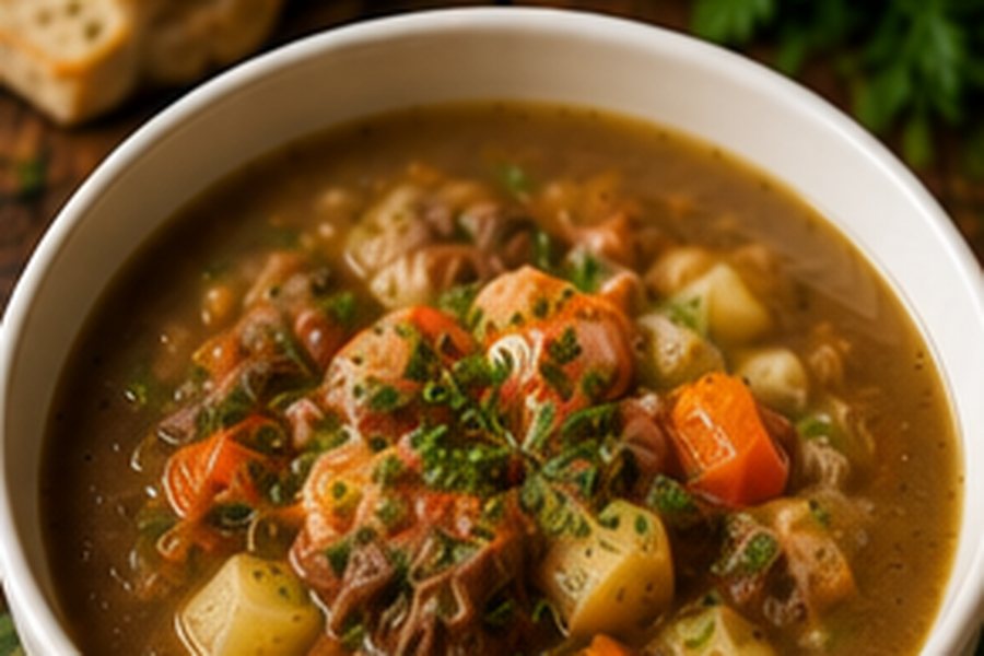 English Oxtail Soup