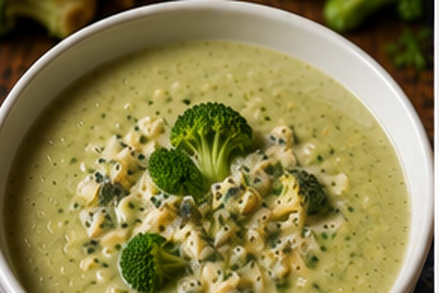 English Stilton Broccoli Soup