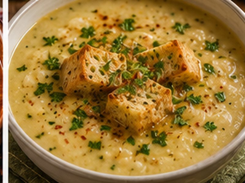 Slovak Garlic Soup