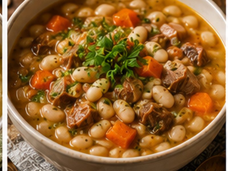 Slovak Bean Soup