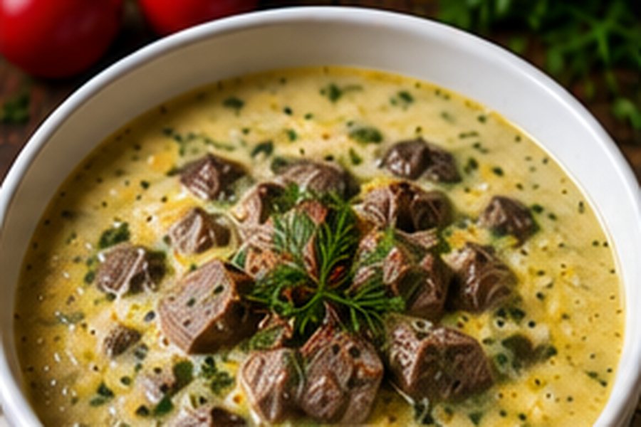Greek Easter Lamb Soup