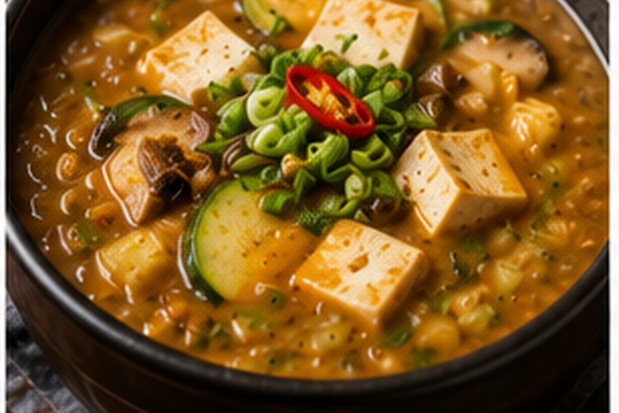 Korean Doenjang Jjigae