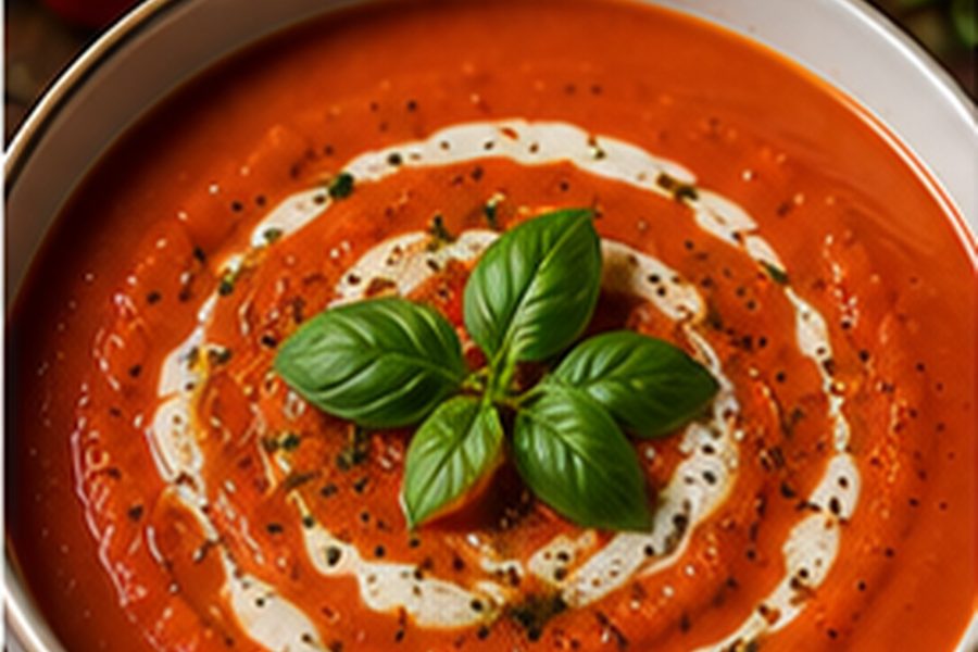 Roasted Red Pepper Soup