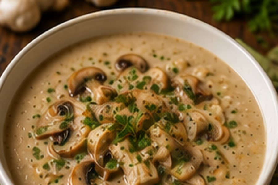 Slovenian Mushroom Soup